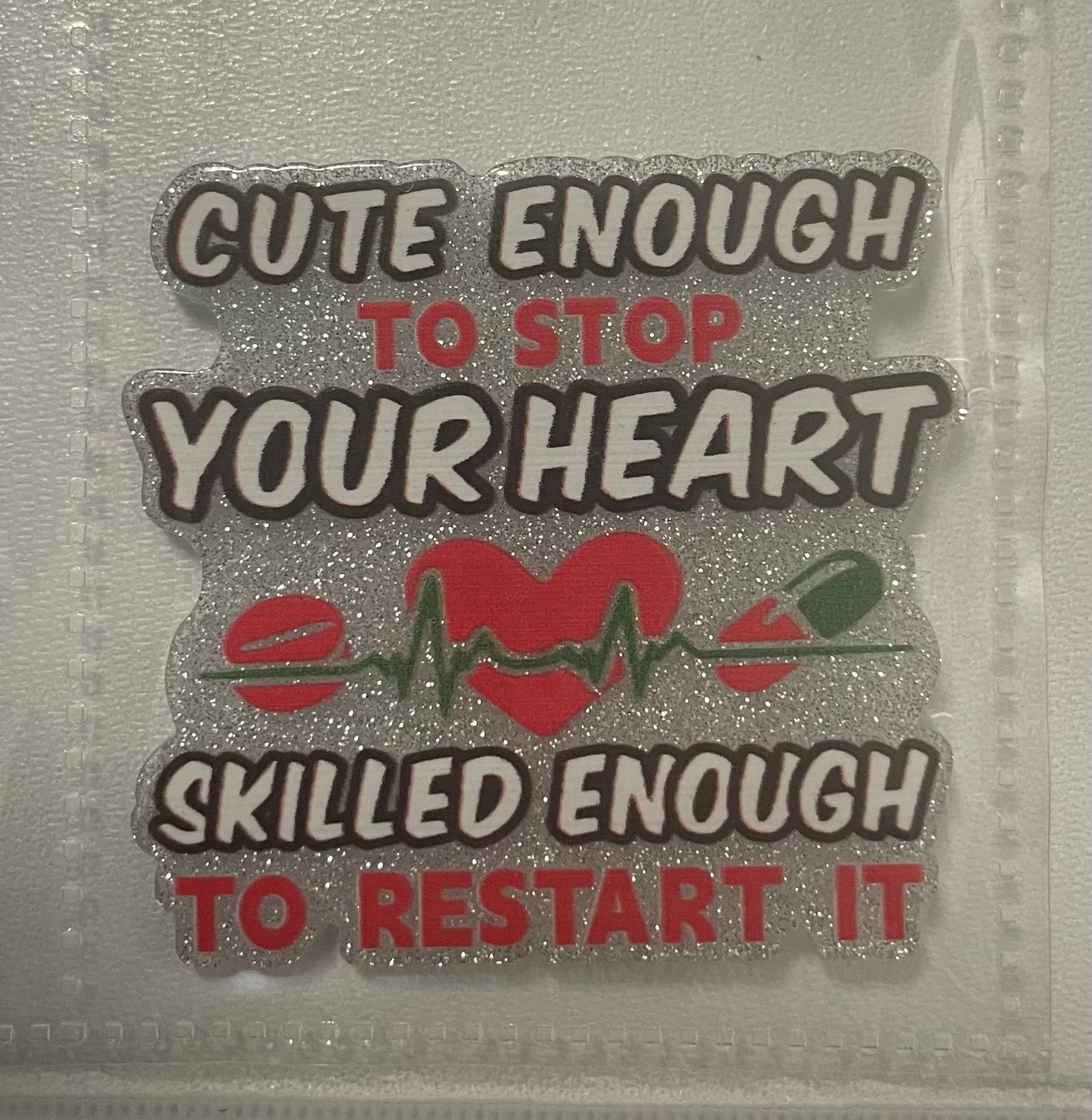 NEW Cardiology badge reel attachments