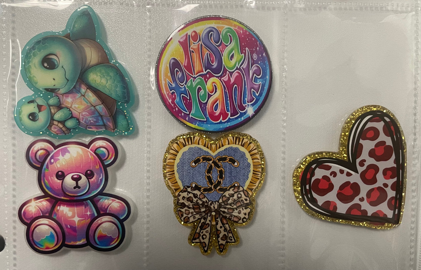 NEW Basic, Bows and Animal Badge Reel Attachments