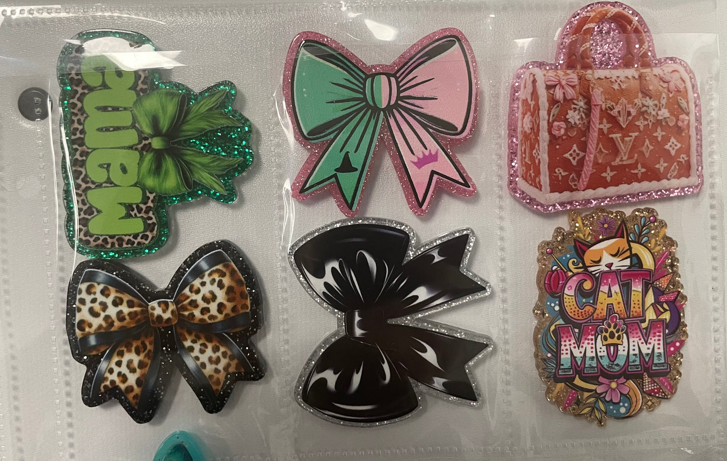 NEW Basic, Bows and Animal Badge Reel Attachments