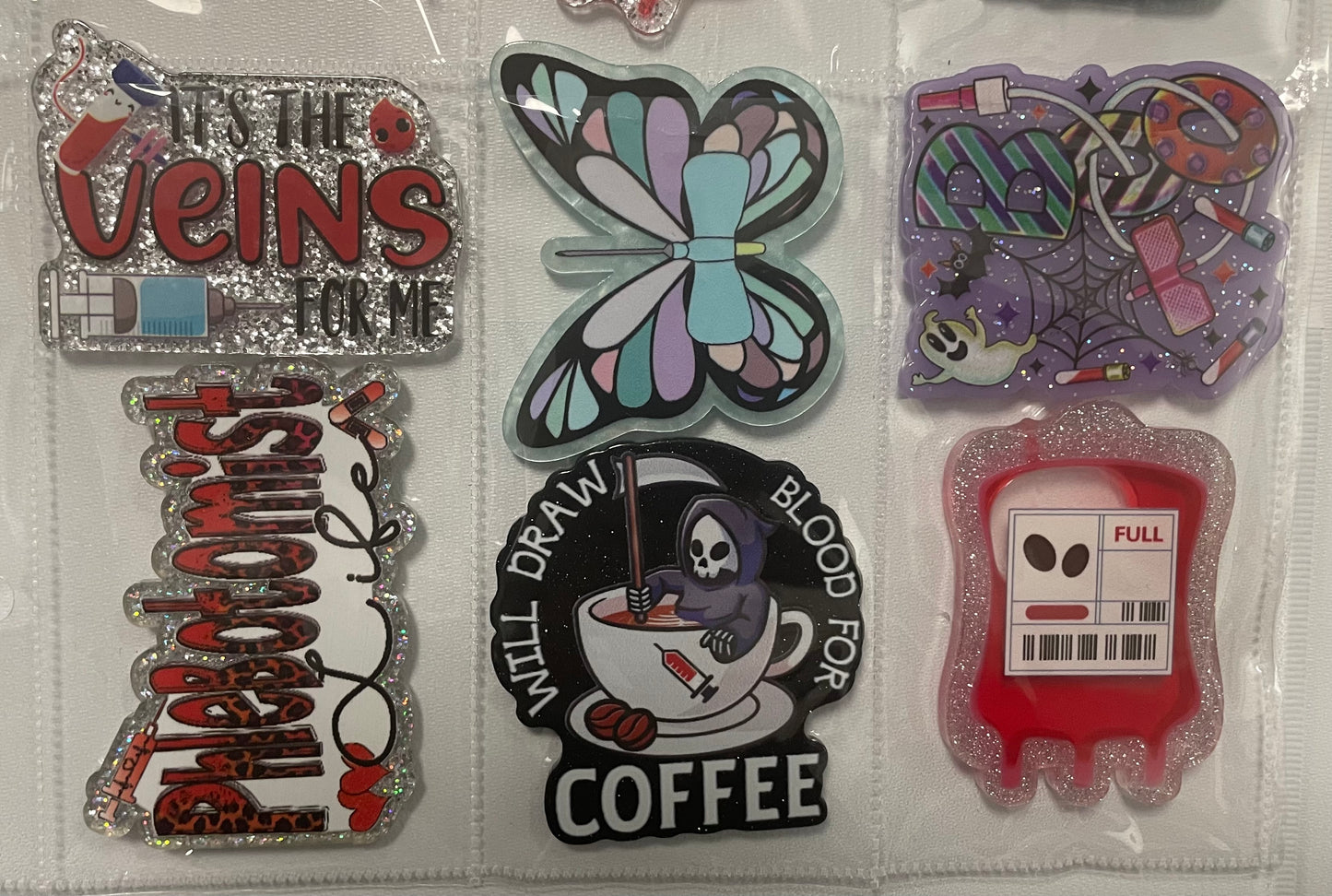 NEW Phlebotomy Badge Reel Attachments